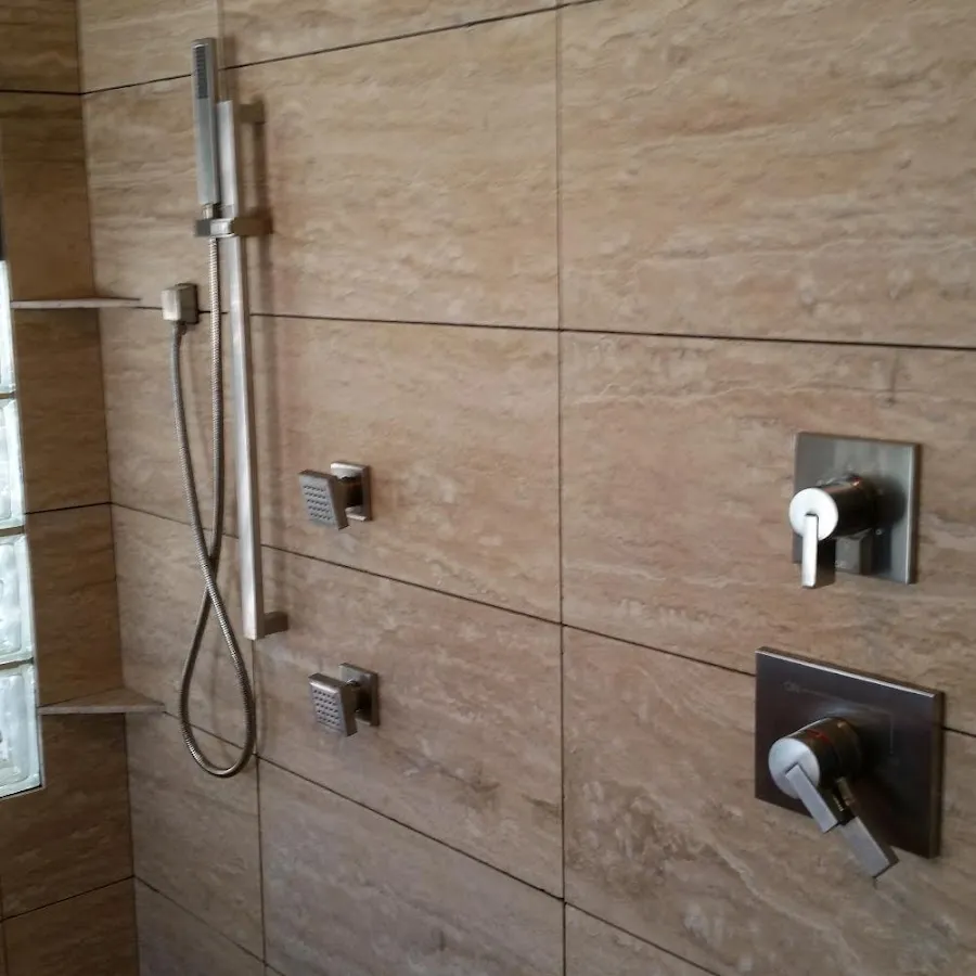 Shower fixture installation for Gas Line Repair in Barberton